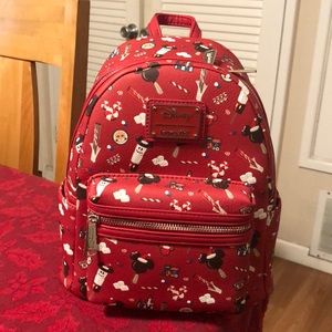 Loungefly Disneyland Christmas treat bag